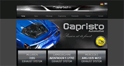 Desktop Screenshot of capristo.de